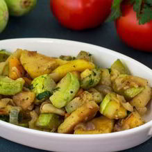 Рецепт Овощное рагу из кабачков и картофеля
