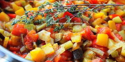 овощное рагу писто манчего