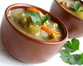 Овощное рагу с грибами по-ирландски