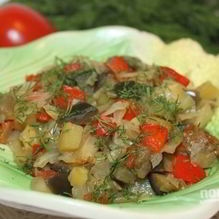 Рецепт Овощное рагу с капустой в мультиварке