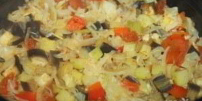 овощное рагу с капустой в мультиварке