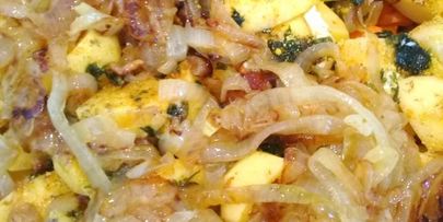 овощное рагу с курицей