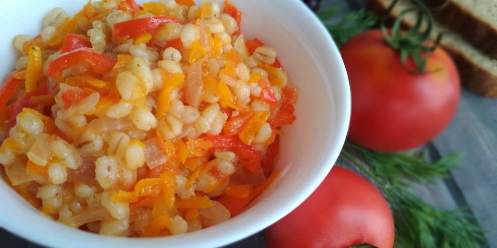 Рецепт овощное рагу с перловой крупой