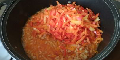 овощное рагу с перловой крупой