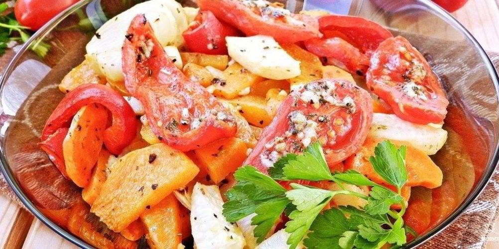 Рецепт овощное рагу с тыквой