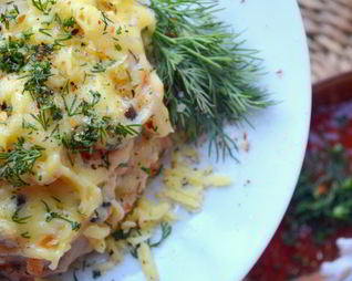 Овощное рагу в йогурте