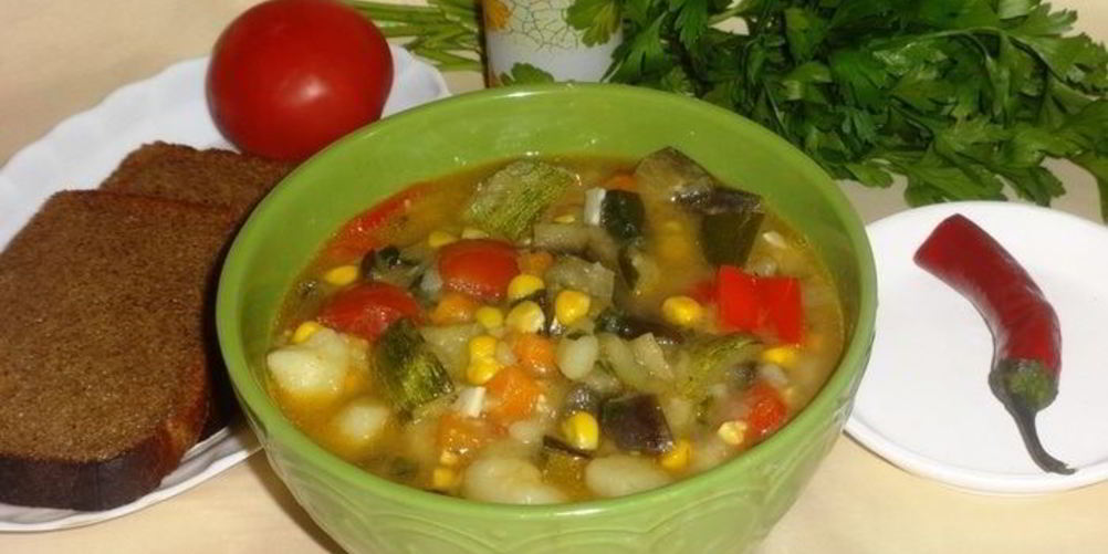 Рецепт овощное рагу яркие краски лета