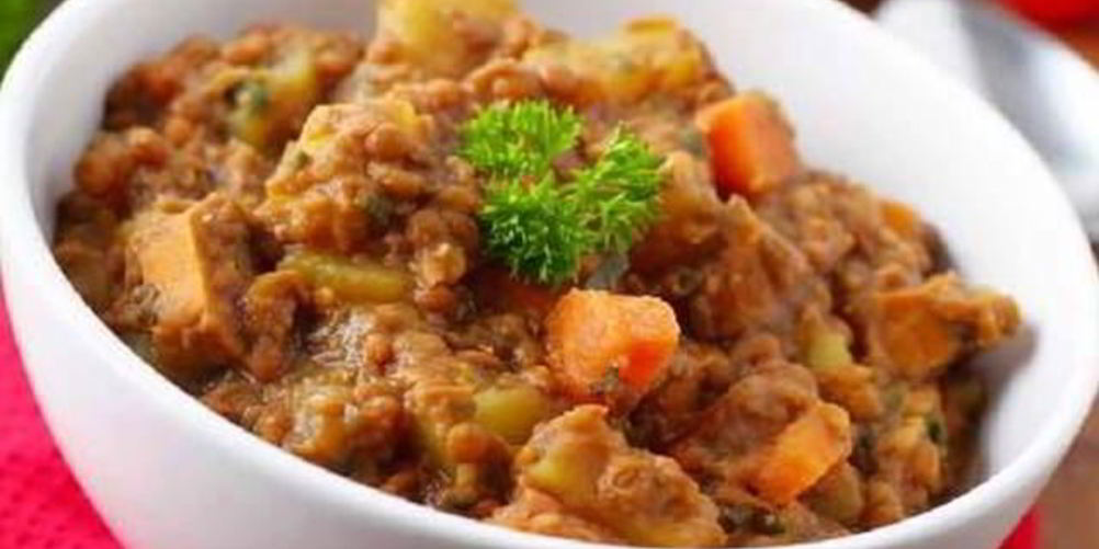 Рецепт пряное рагу из чечевицы