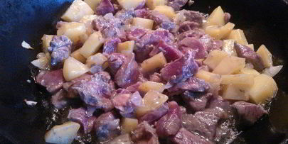 рагу из баранины и овощей