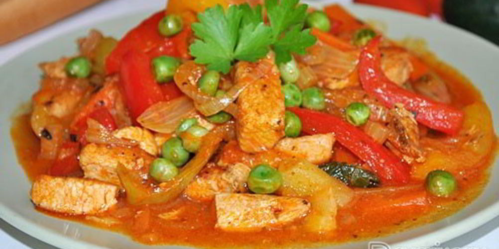 Рецепт рагу из индейки