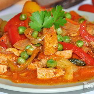 Рагу из индейки