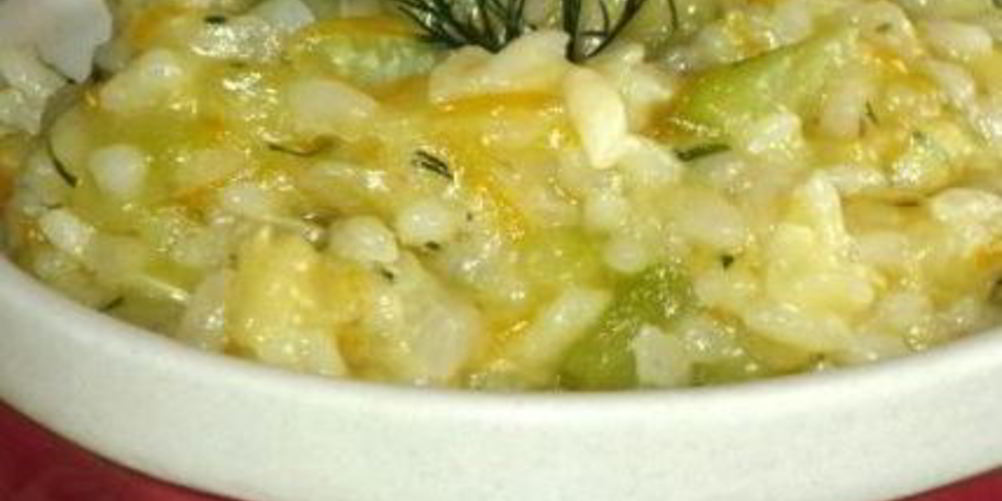 Рецепт рагу из кабачков с рисом