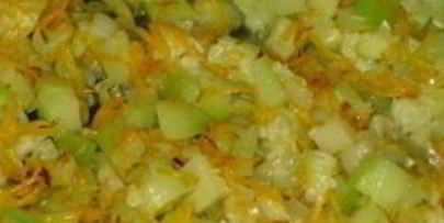 рагу из кабачков с рисом