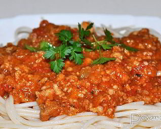 Рагу из мясного фарша с овощами