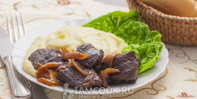 рагу из оленины