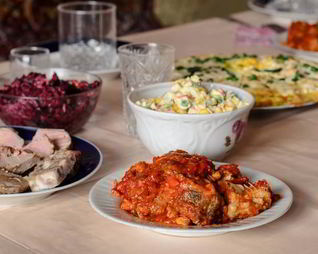 Рагу из рыбы по-средиземноморски