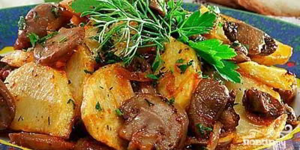 Рецепт рагу из рыжиков