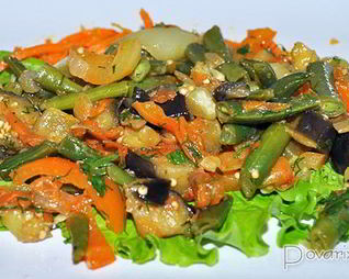 Рагу из свежих овощей