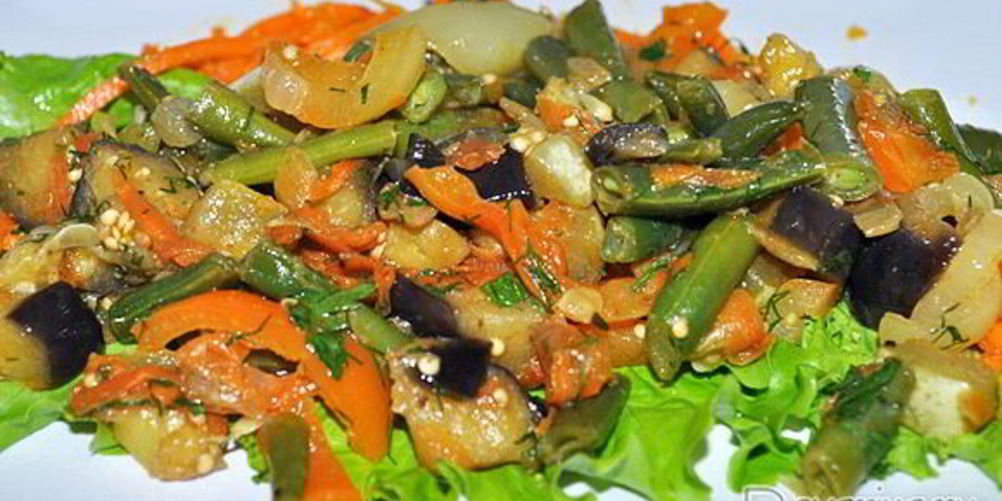 Рецепт рагу из свежих овощей