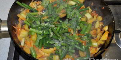 рагу из свежих овощей