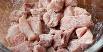 рагу из свинины с яблоками