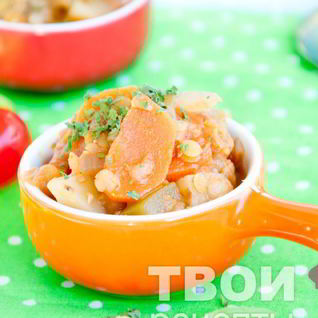 Рагу с баклажанами