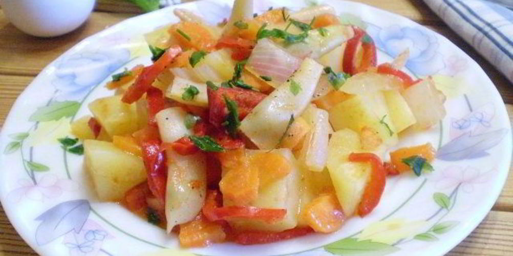 Рецепт рагу с фасолью