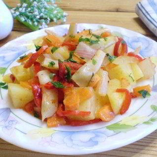 Рагу с фасолью