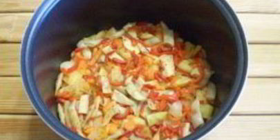 рагу с фасолью