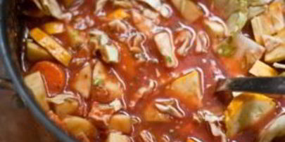 рагу с картошкой и капустой