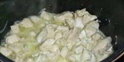 рагу с курицей в мультиварке