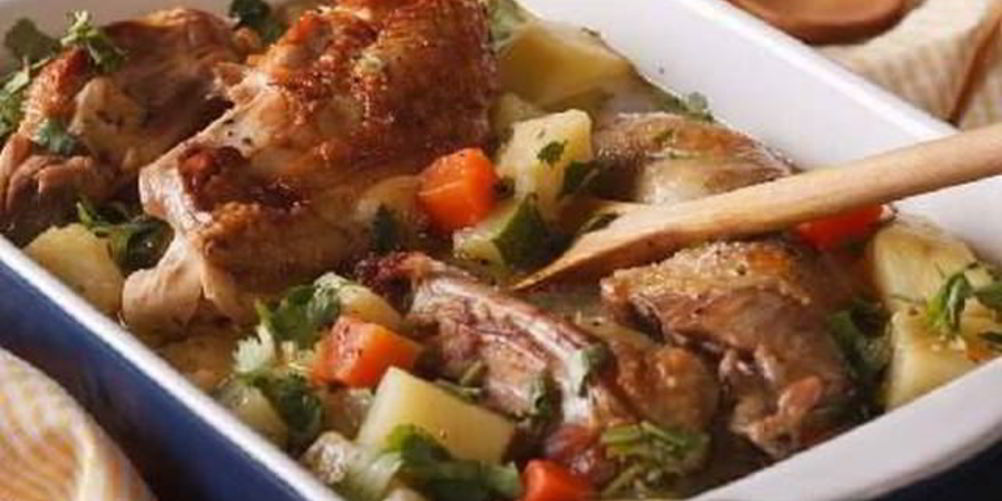 Рецепт рагу с курицей