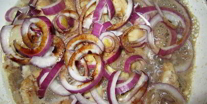 рагу с морскими гребешками и пастой фарфалле венецианский карнавал