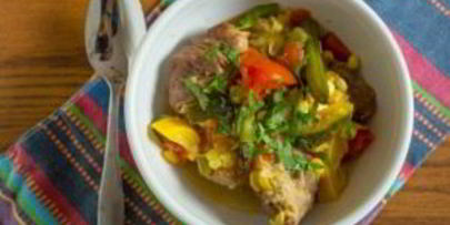 рагу со свининой и кабачками