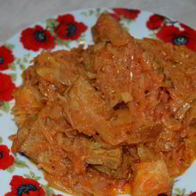 Рецепт Рагу со свининой и овощами