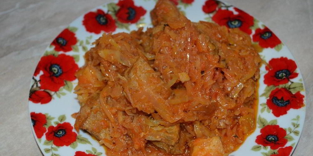 Рецепт рагу со свининой и овощами