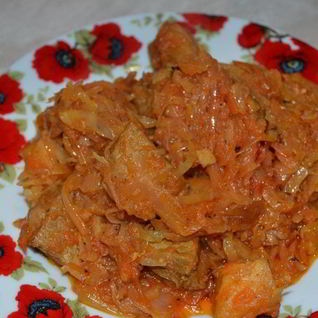 Рагу со свининой и овощами