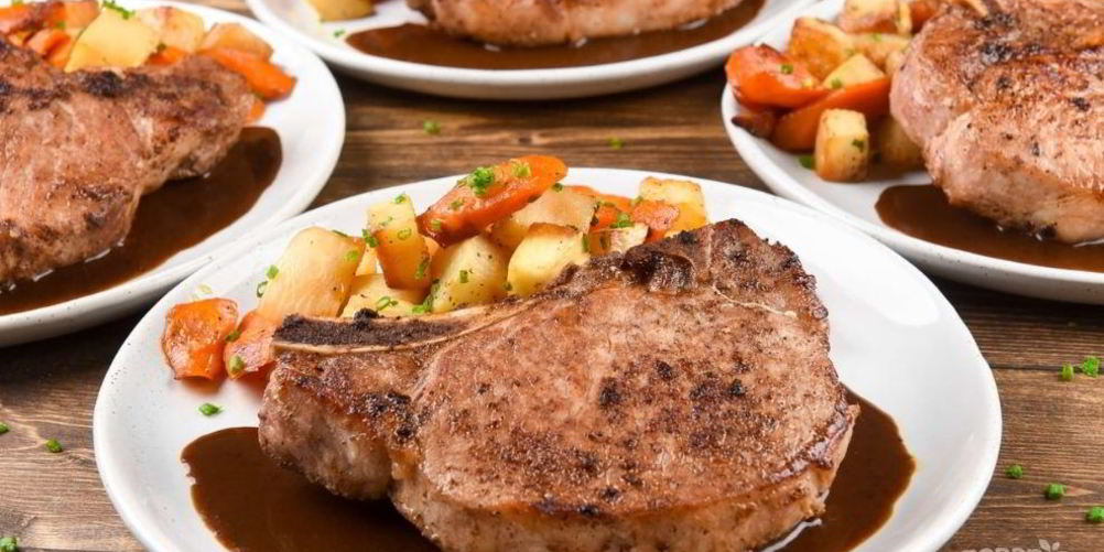 Рецепт рагу свиное на кости