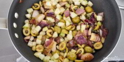 сицилийское овощное рагу капоната