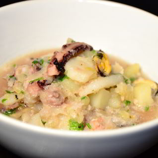 Скандинавское рагу с морепродуктами