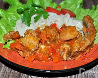 Свиное рагу с овощами