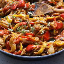 Рецепт Вкусное и простое овощное рагу