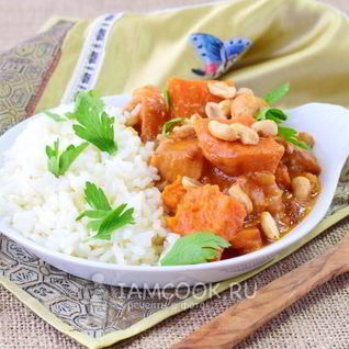 Эфиопское рагу с арахисом