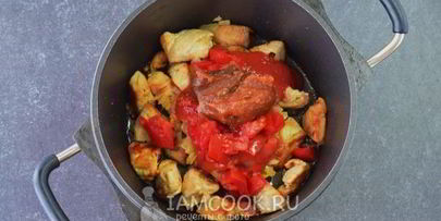 эфиопское рагу с арахисом