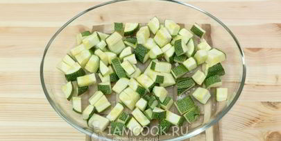 запеченное рагу из кабачков в духовке