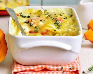 Запеченное рагу с тыквой