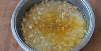 рисовый гарнир с айвой