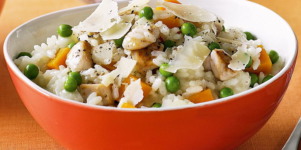 Рецепт ризотто классический с овощами