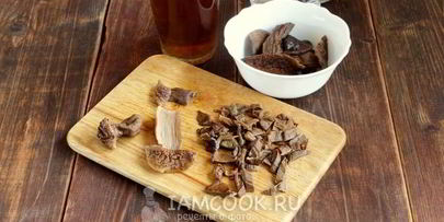 ризотто с белыми грибами