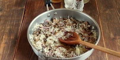 ризотто с белыми грибами